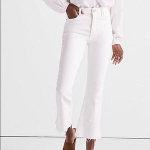 White Mini Boot Jeans